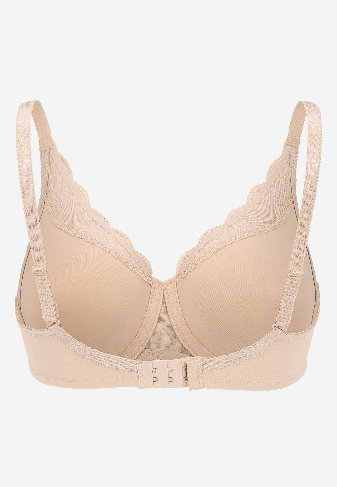 Krūtis vizuāli samazinošs krūšturis ar stīpiņām Amourette