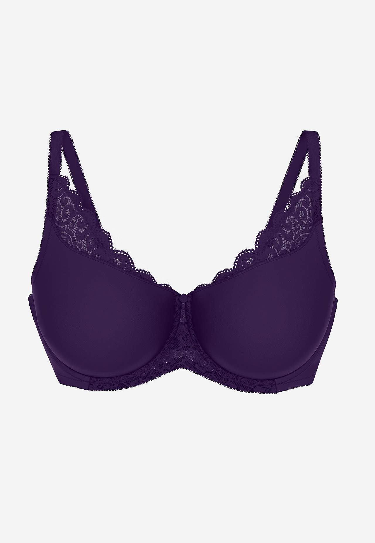 Krūtis vizuāli samazinošs krūšturis ar stīpiņām Amourette