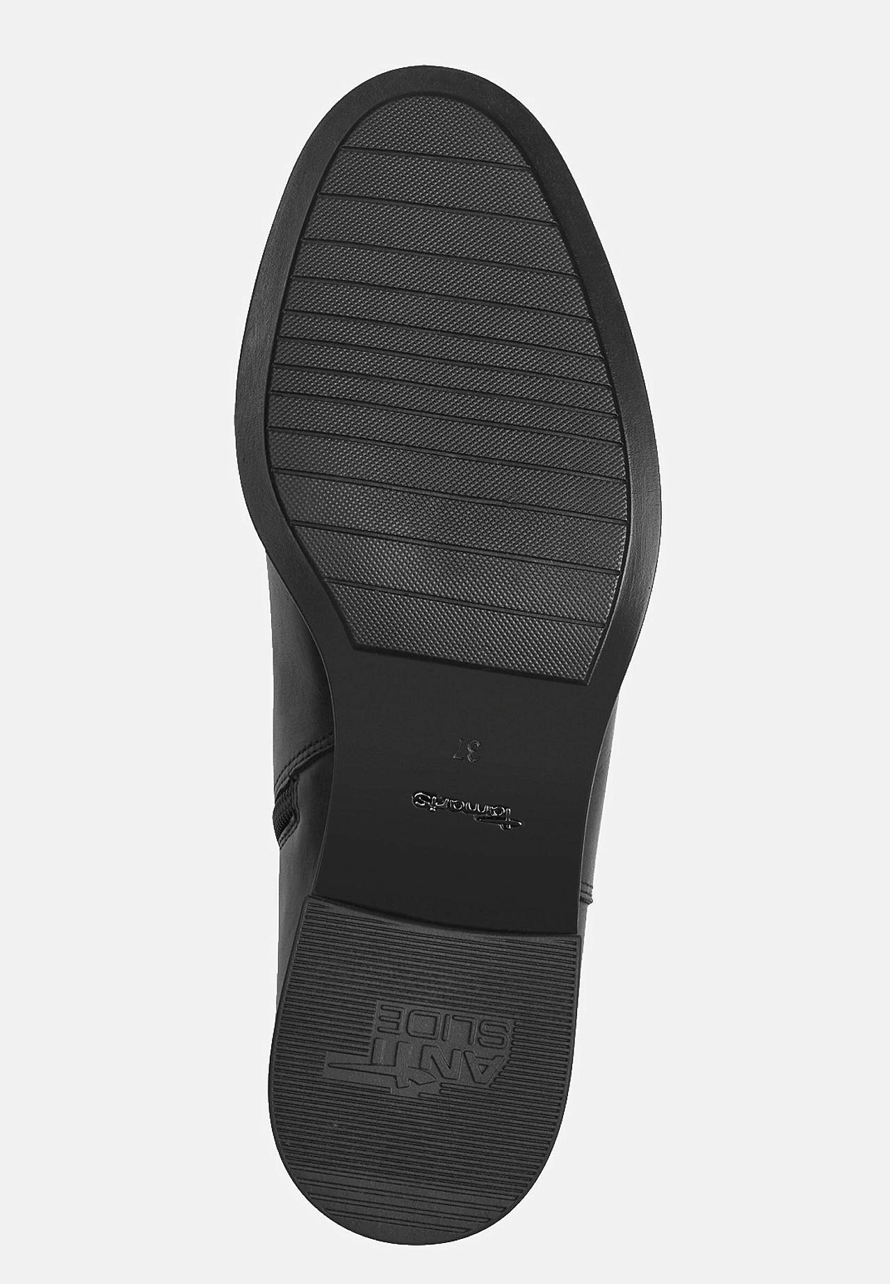 Klasiski ādas puszābaki ar pagarinātu stulmu