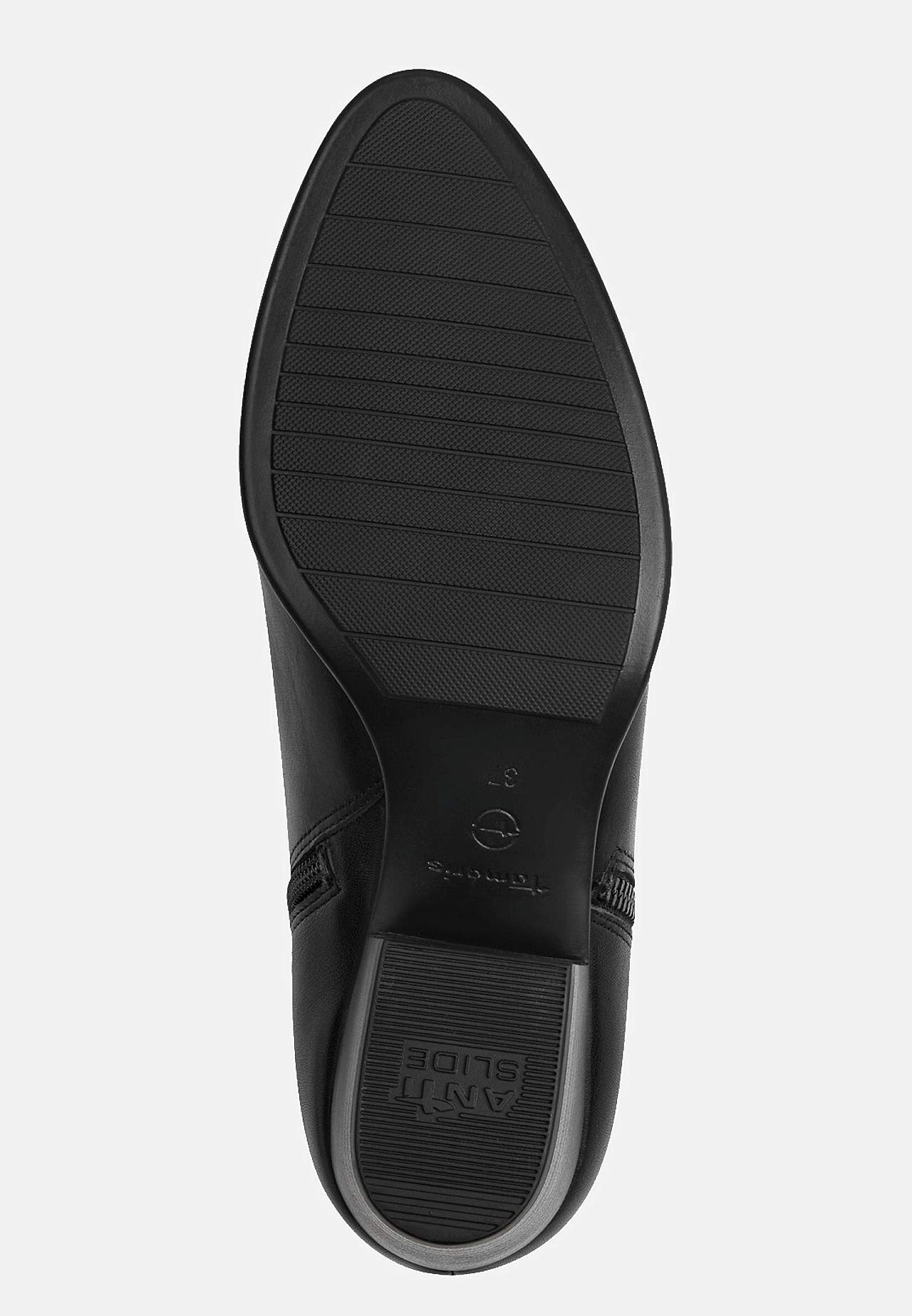 Ādas puszābaki ar rāvējslēdzēju