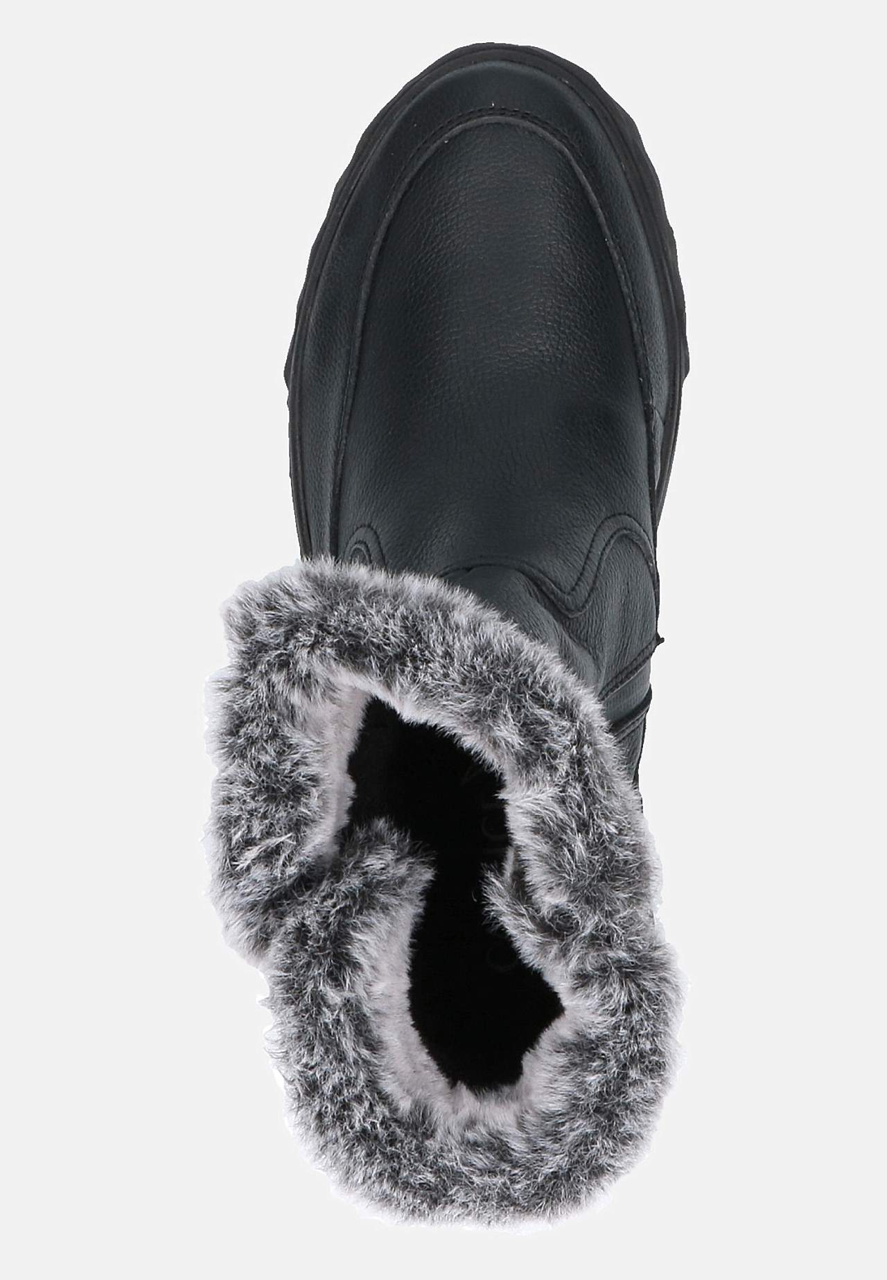 Ādas puszābaki ar siltu oderi