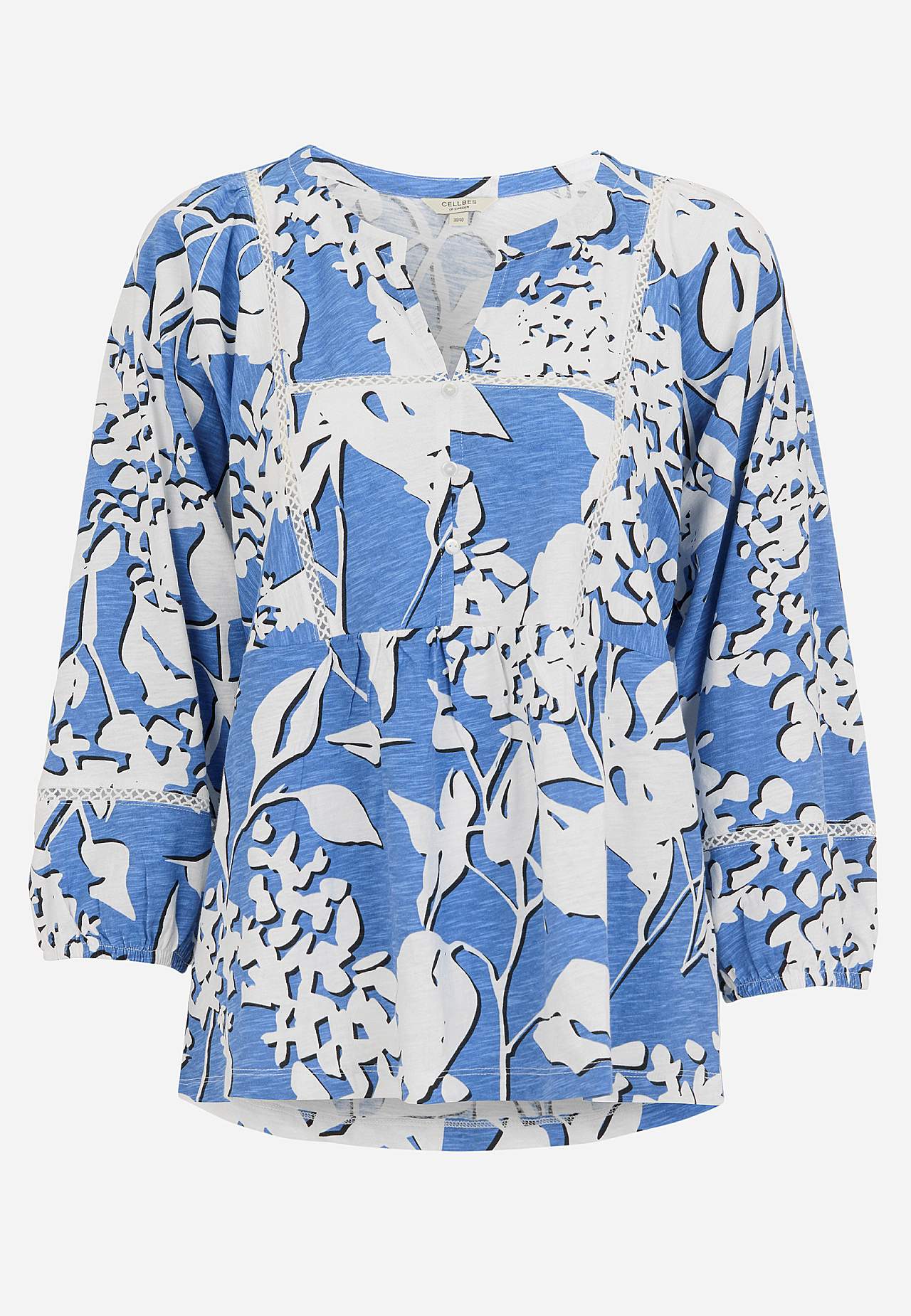 Boho stila trikotāžas tops