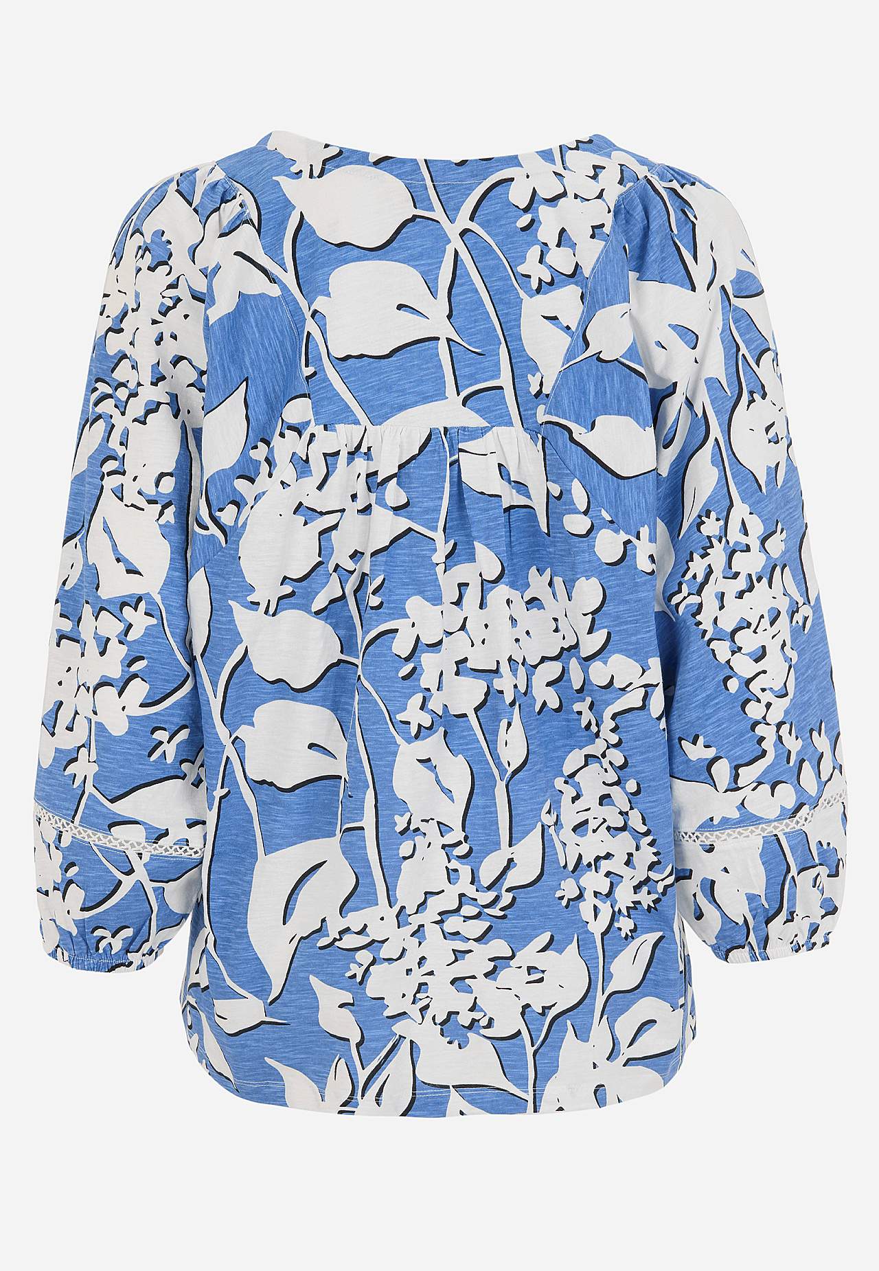 Boho stila trikotāžas tops