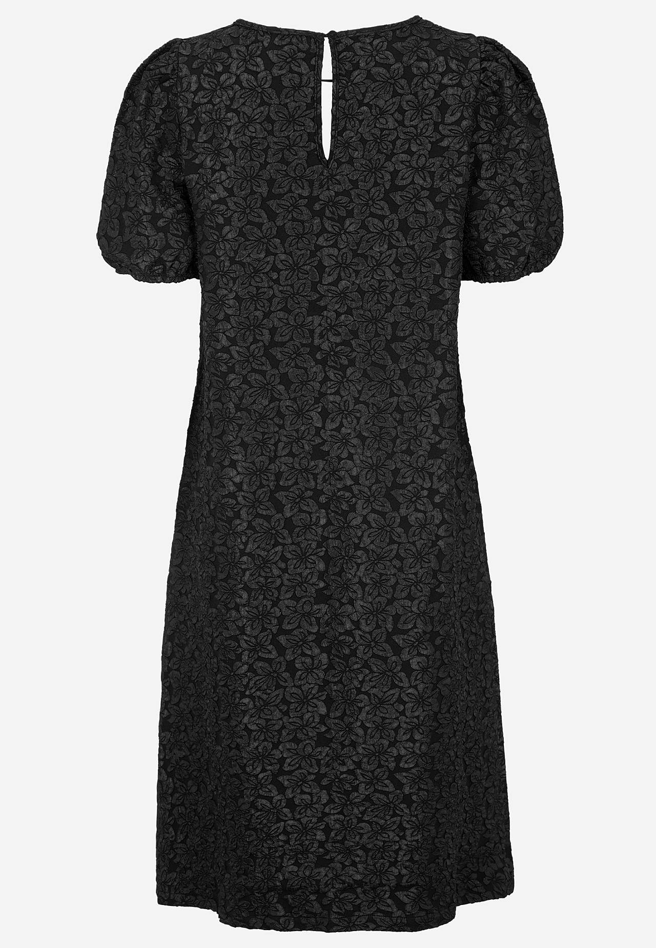 Žakarda auduma kleita ar ziedu rakstu