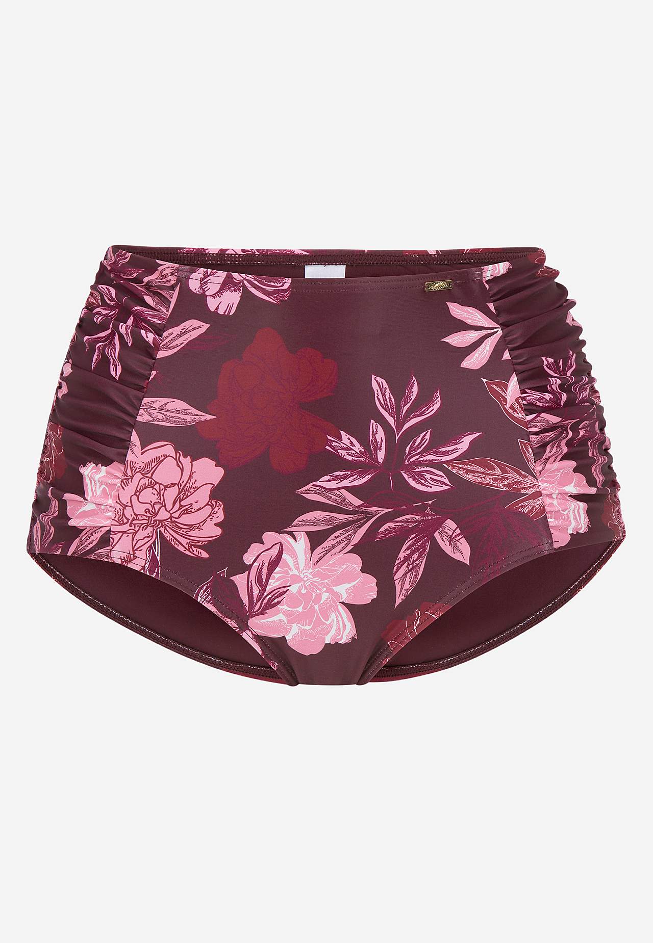 Rakstainas bikini biksītes ar augstu jostasvietu