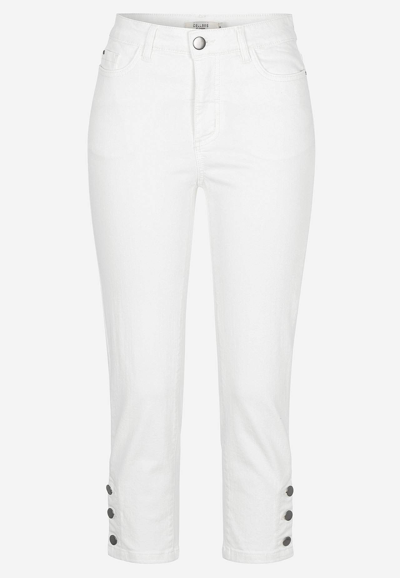 Kapri džinsi ar piecām kabatām