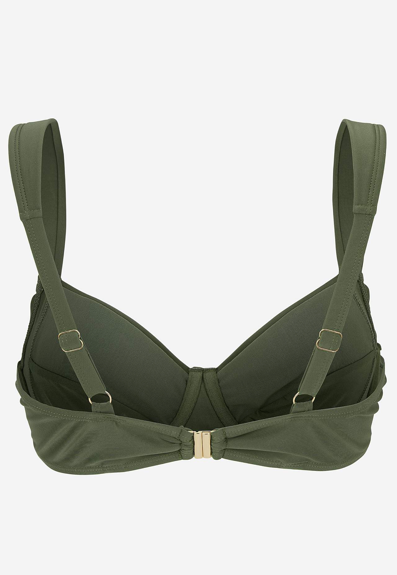 Vienkrāsains bikini krūšturis