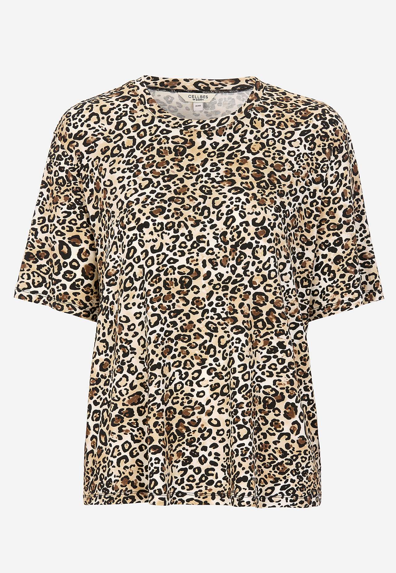 Leoparda raksta trikotāžas tops