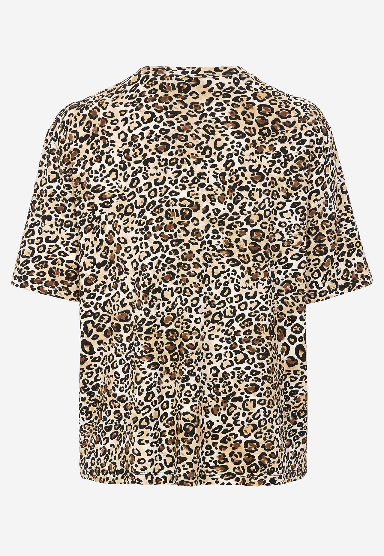 Leoparda raksta trikotāžas tops