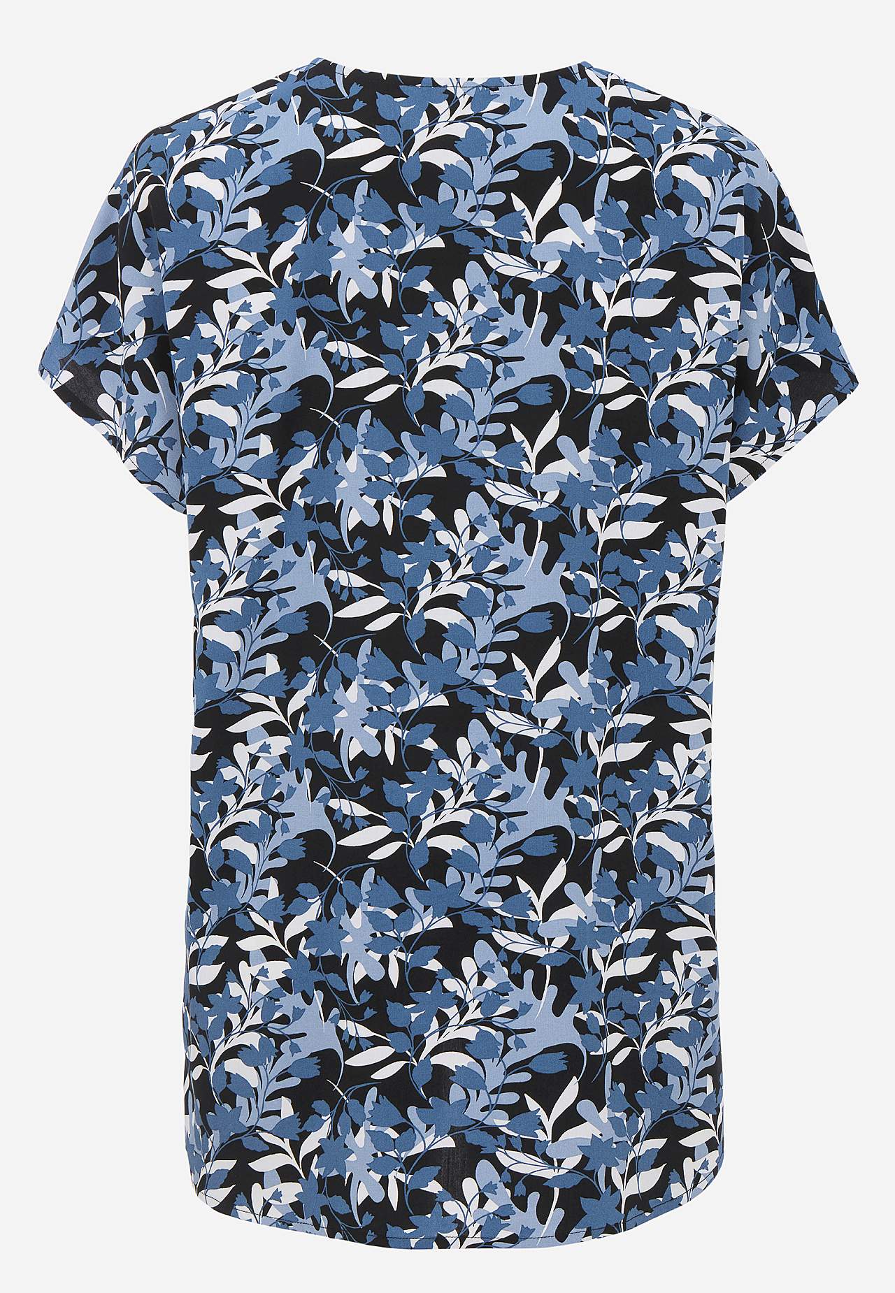 Auduma tunika ar V veida kakla izgriezumu