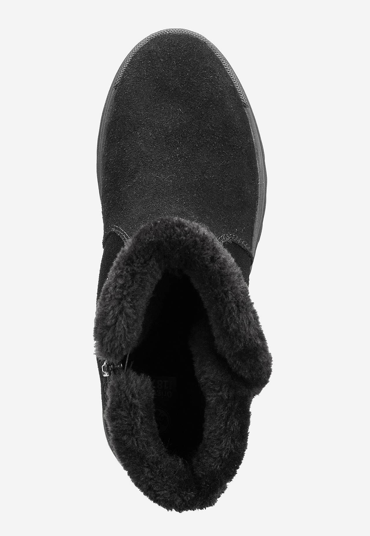 Zamšādas puszābaki ar izvelkamām radzēm