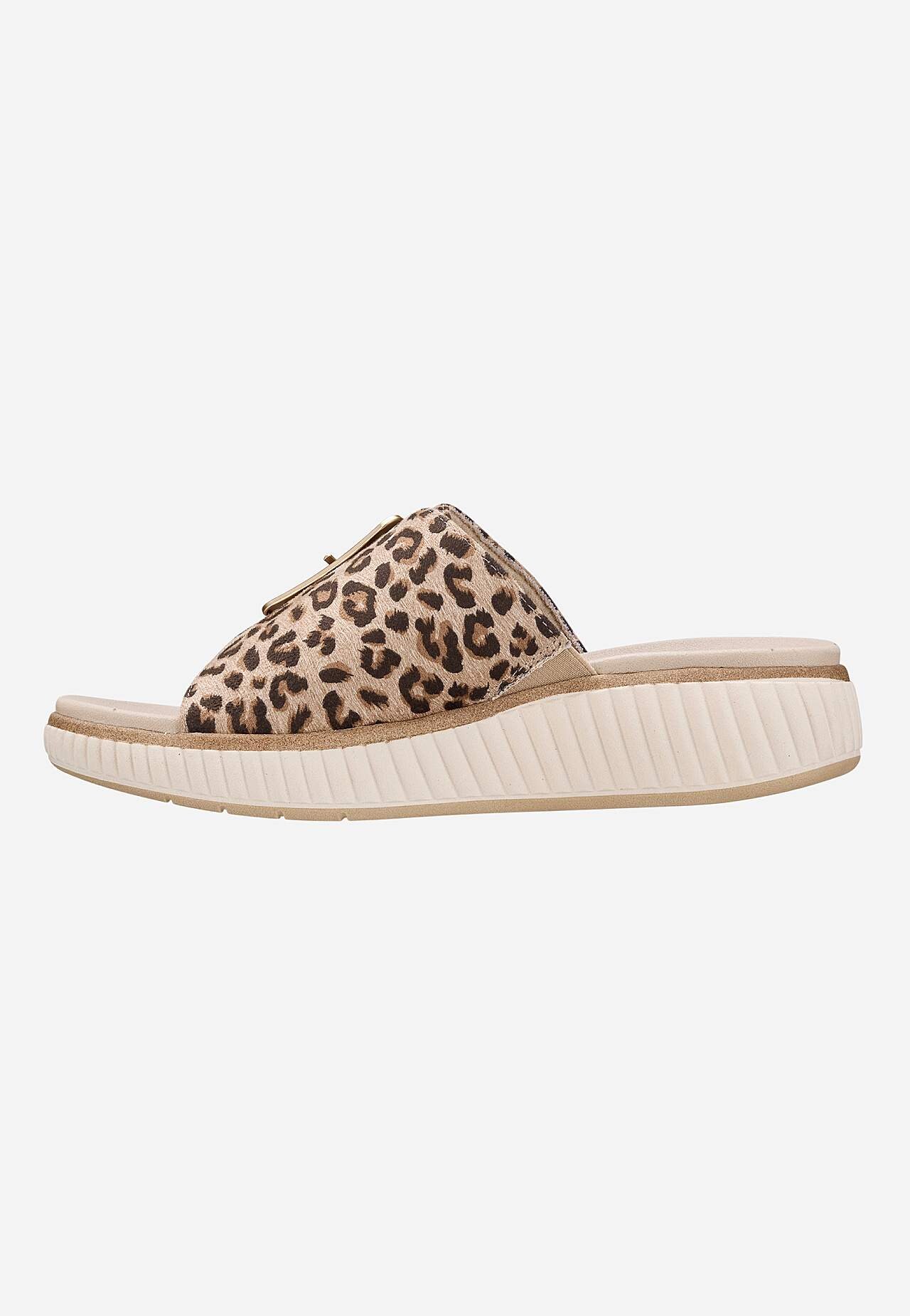 Leopardādas raksta sandales