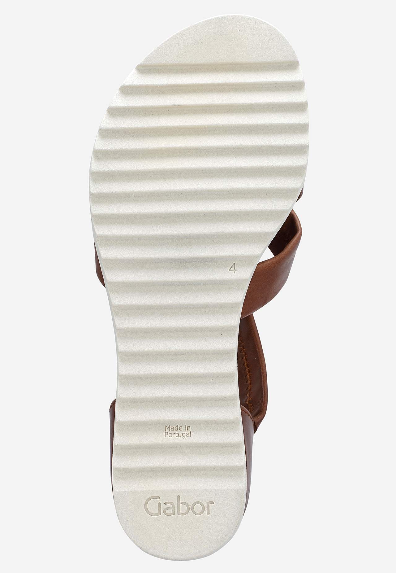 Ādas sandales ar apvilktu papēdi