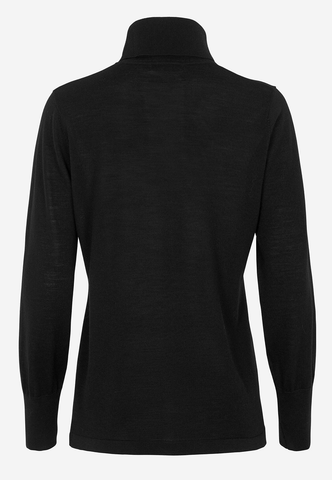 Merīnvilnas polo džemperis Premium