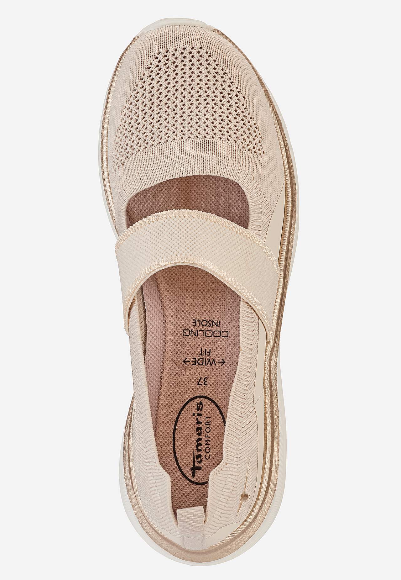 Tekstila apavi ar elastīgu siksnu