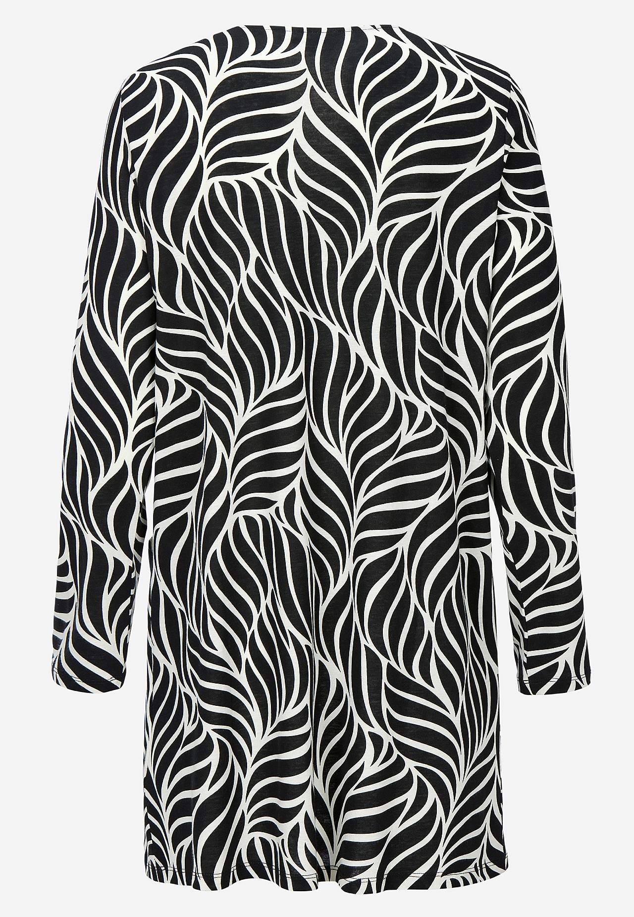 Trikotāžas tunika ar kabatām