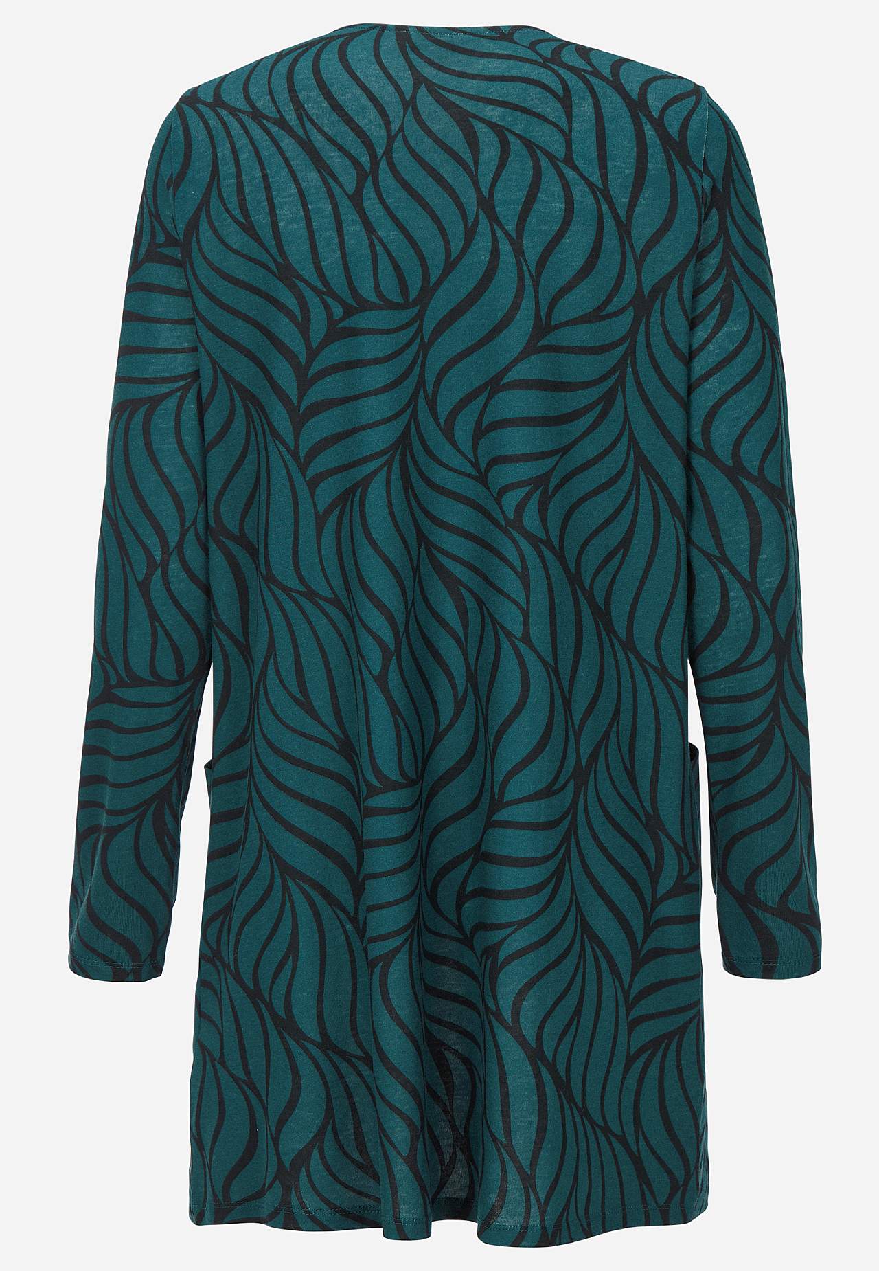 Trikotāžas tunika ar kabatām