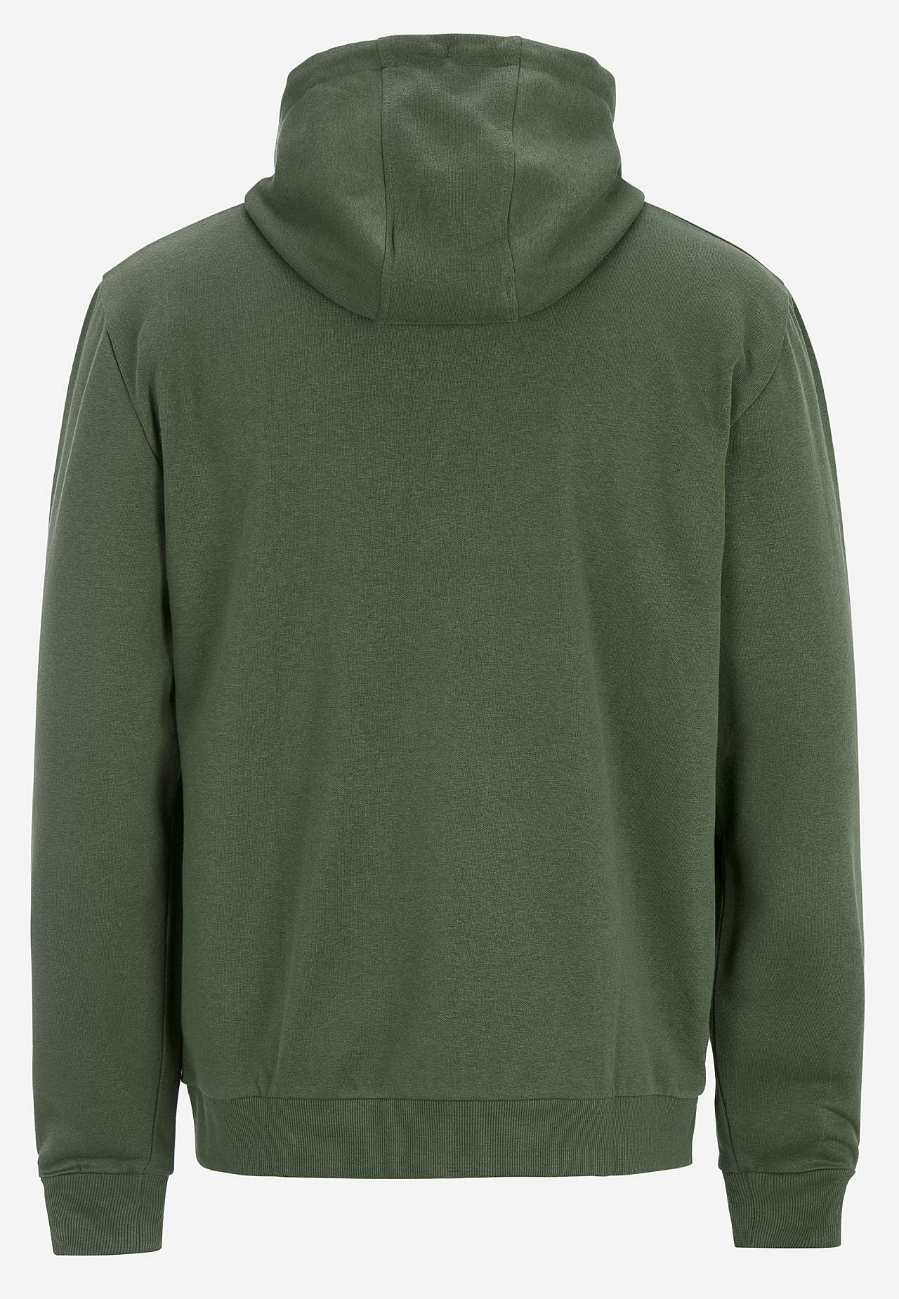 Džemperis ar kapuci un rāvējslēdzeju