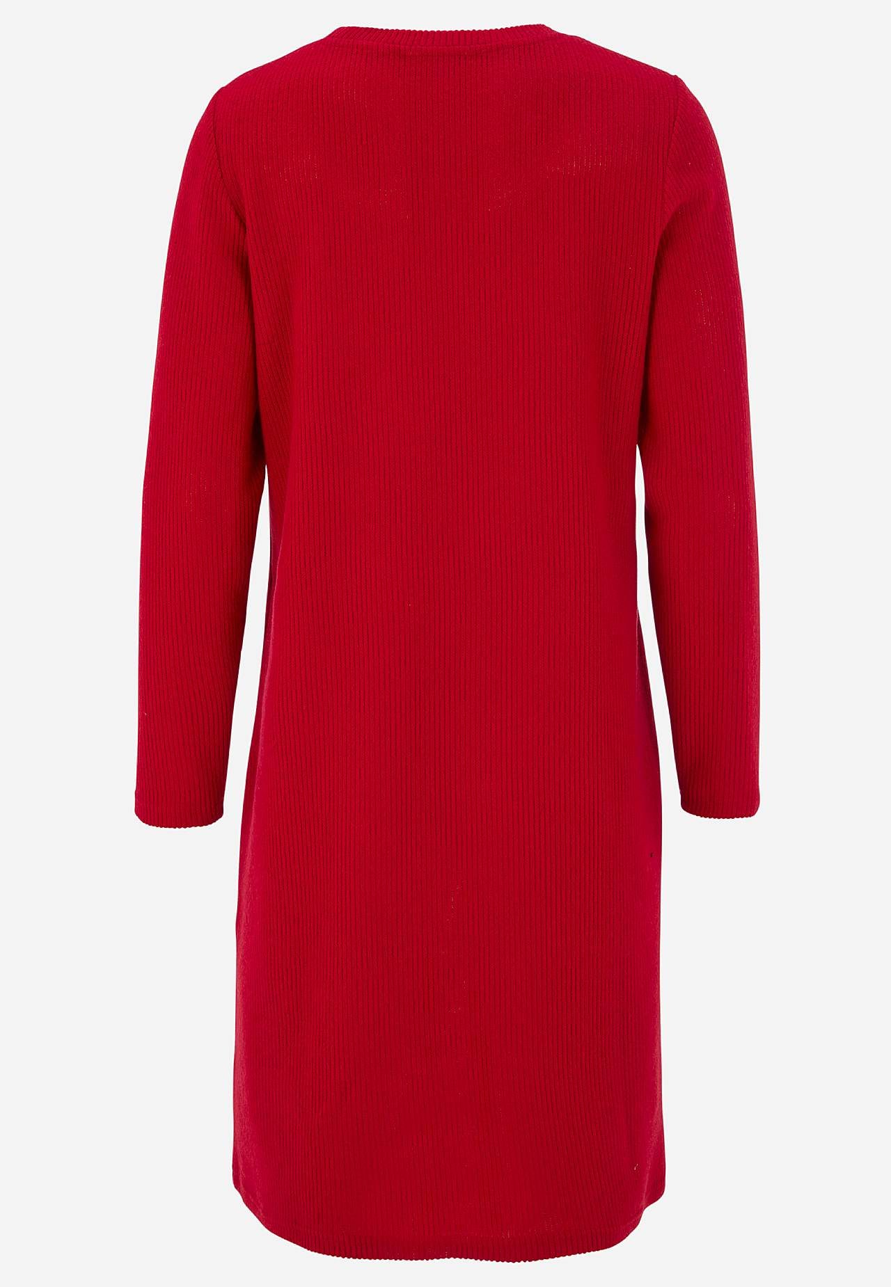 Ļoti mīksta kleita ar kabatām Beata