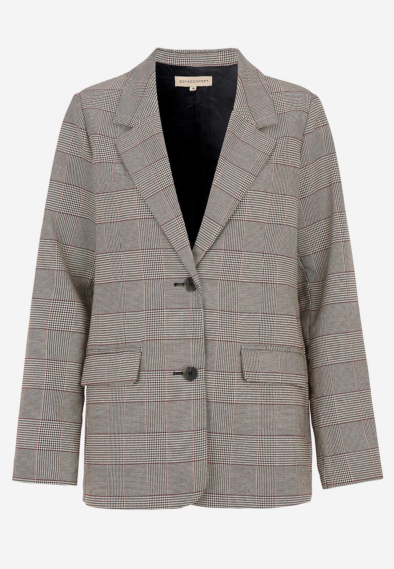 Sīkrūtaina auduma žakete