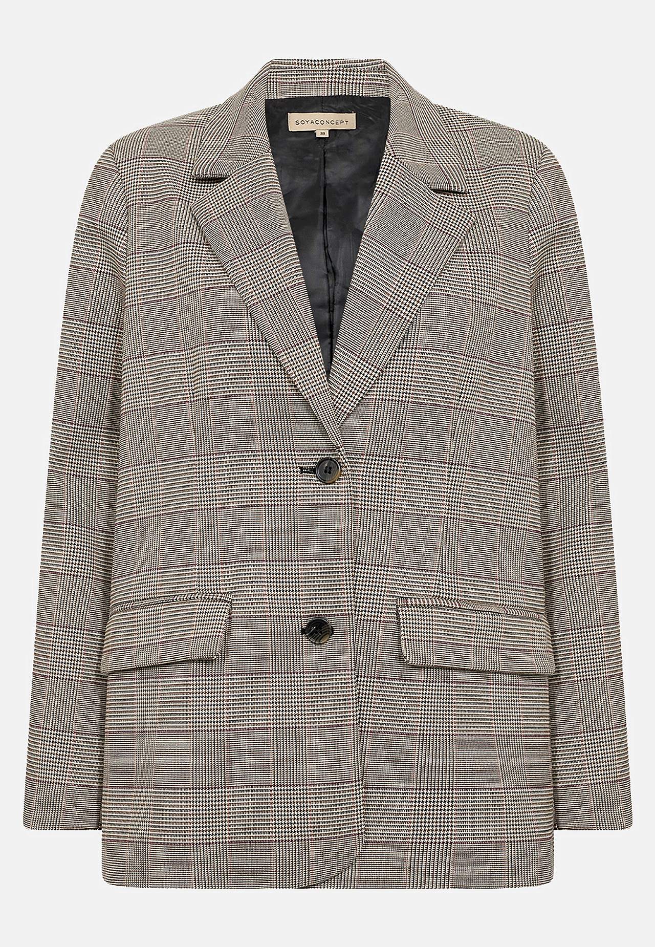 Sīkrūtaina auduma žakete