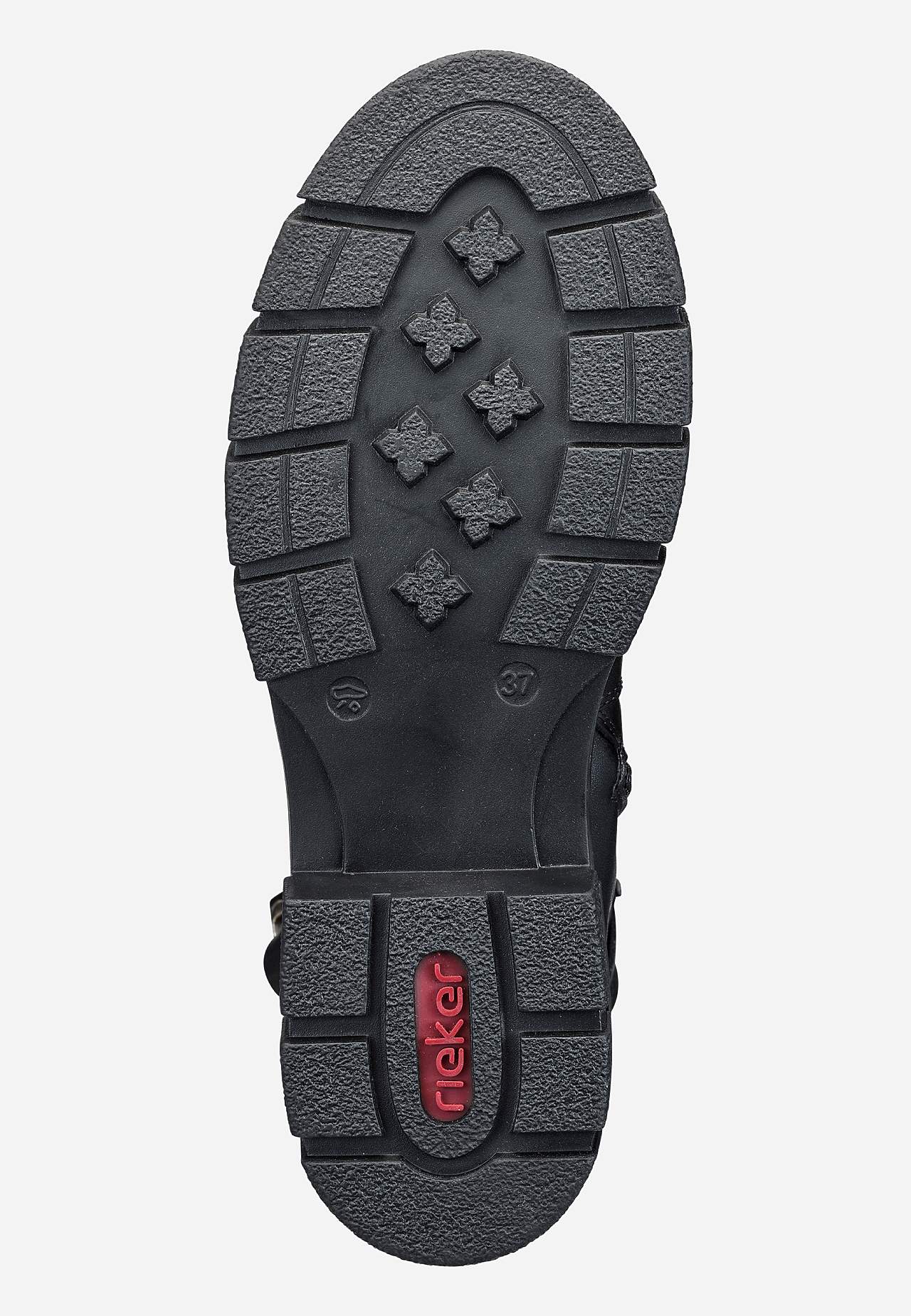 Ādas zābaki ar sprādzi