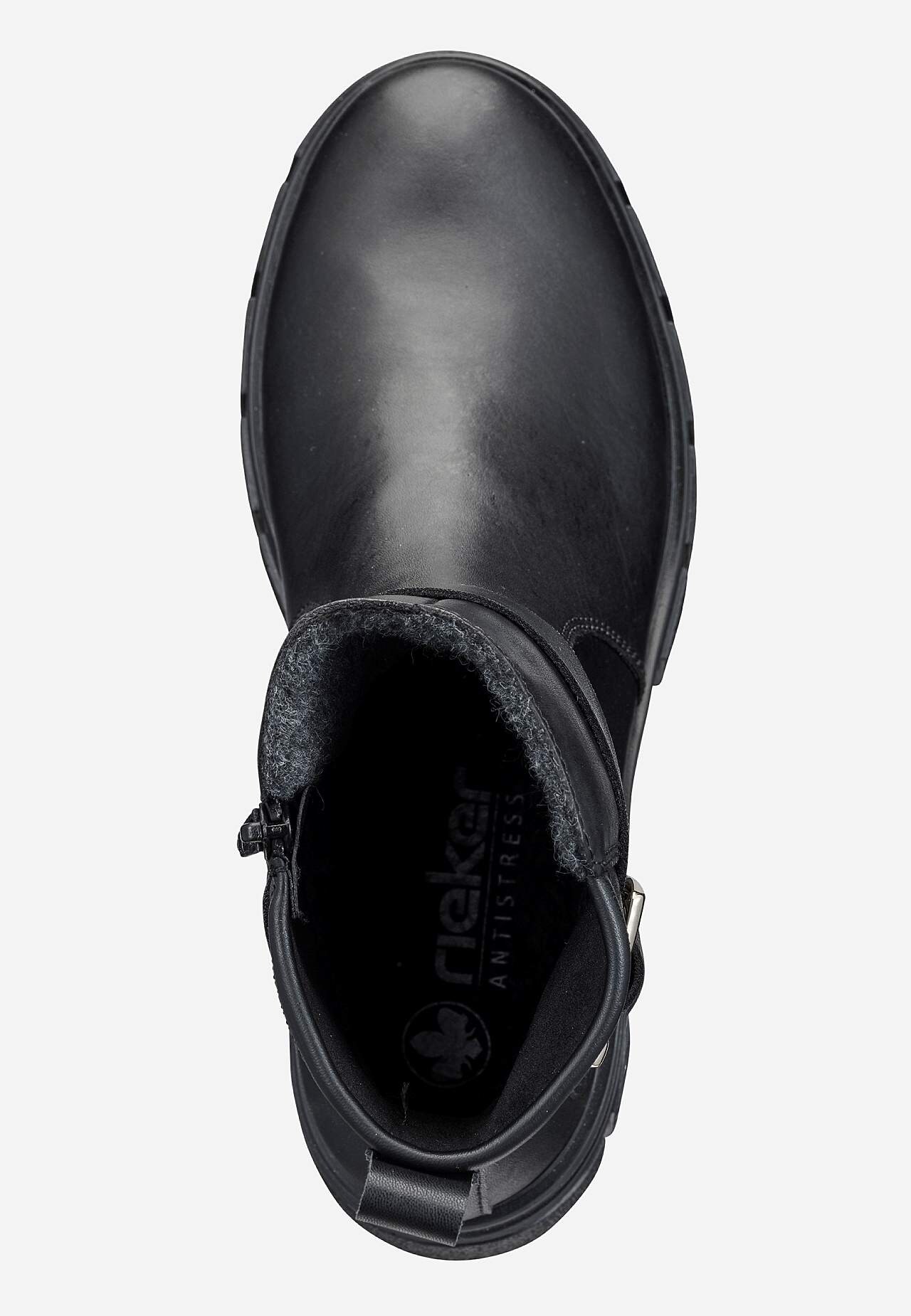 Ādas zābaki ar sprādzi