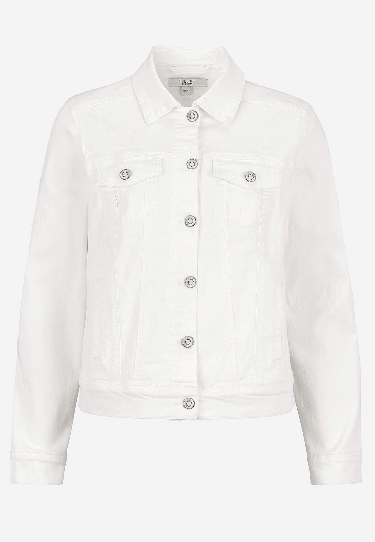 Elastīga džinsa jaka