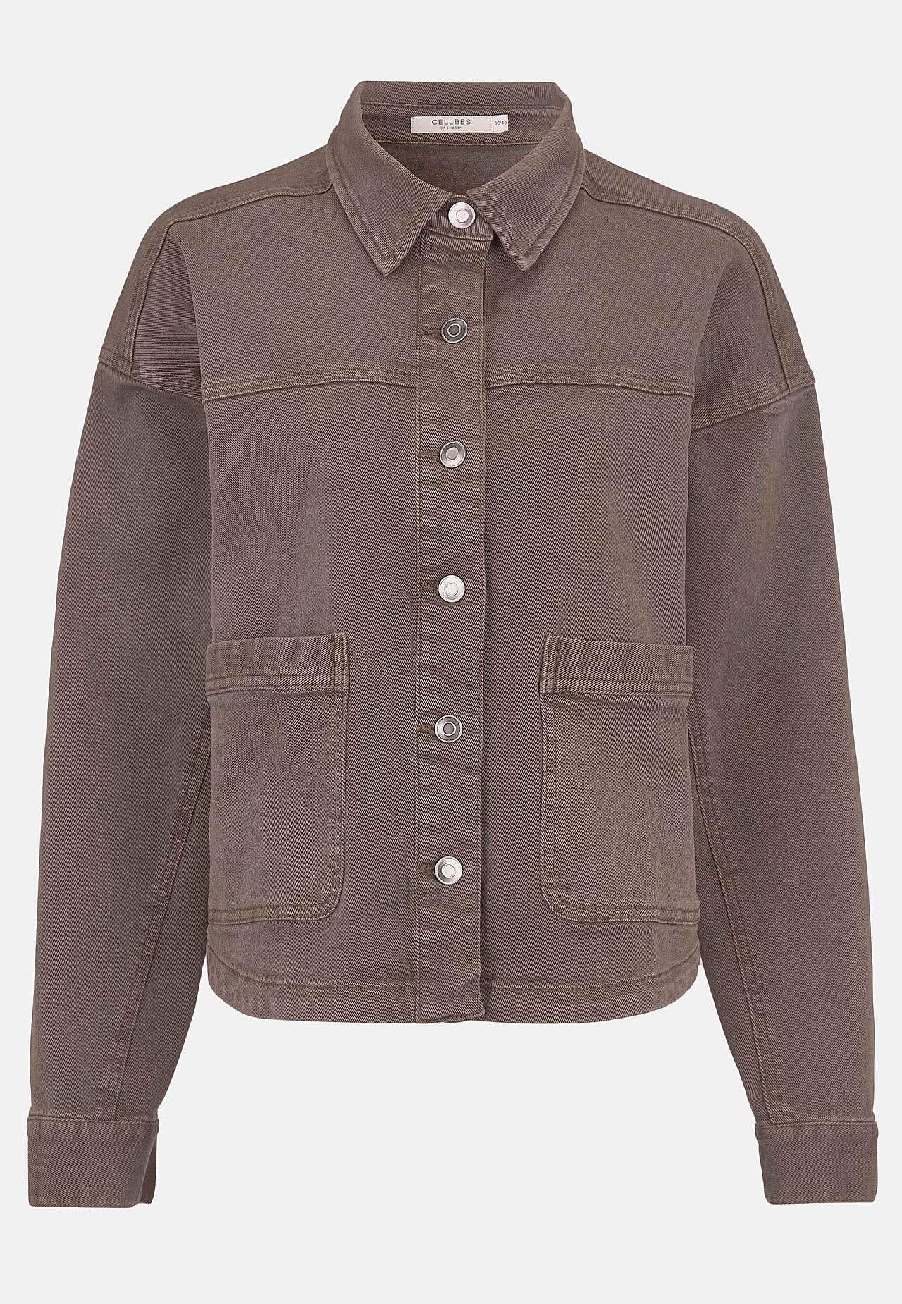 Elastīga džinsa jaka