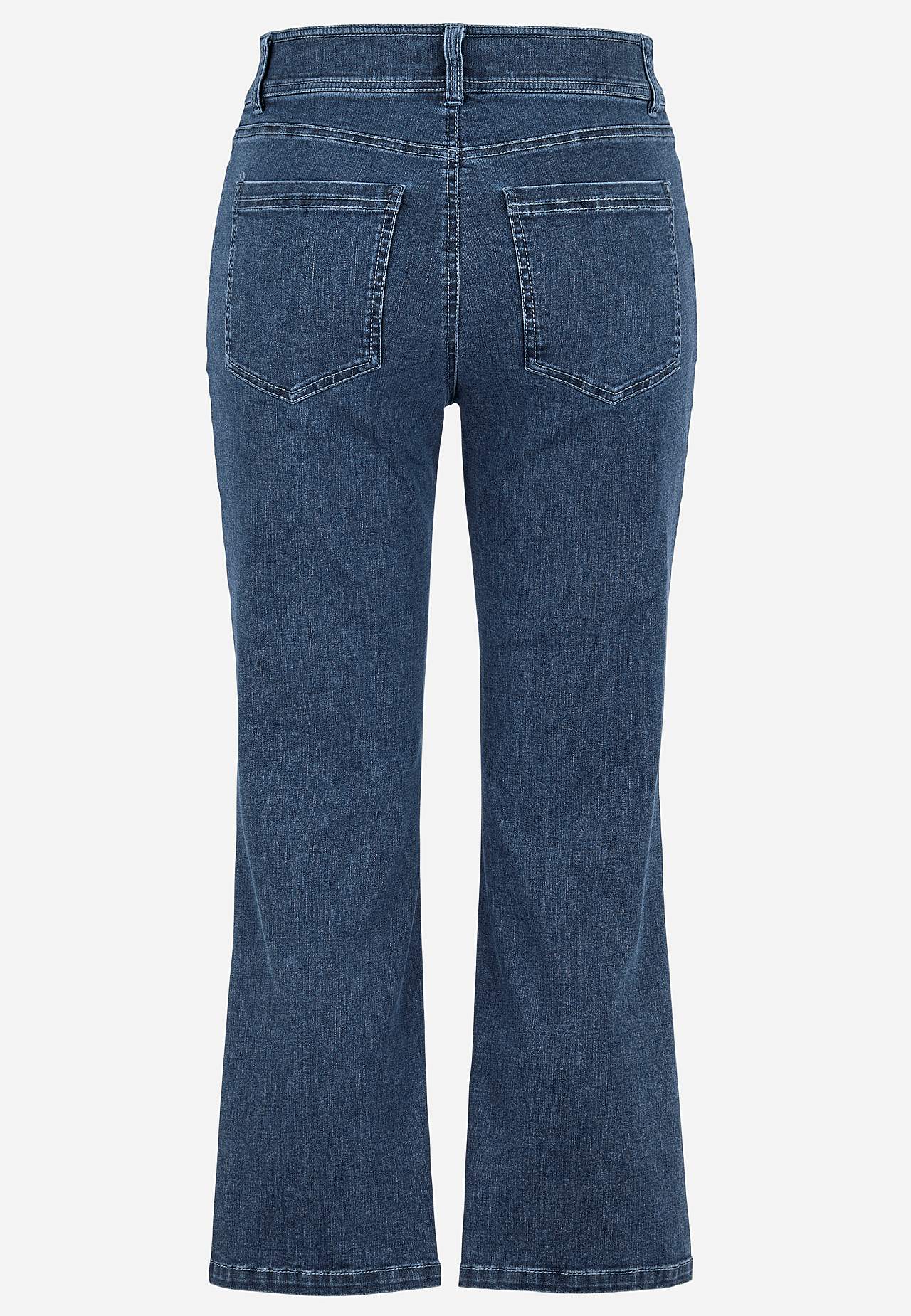 Ļoti elastīgi potīšu garuma džinsi Sara