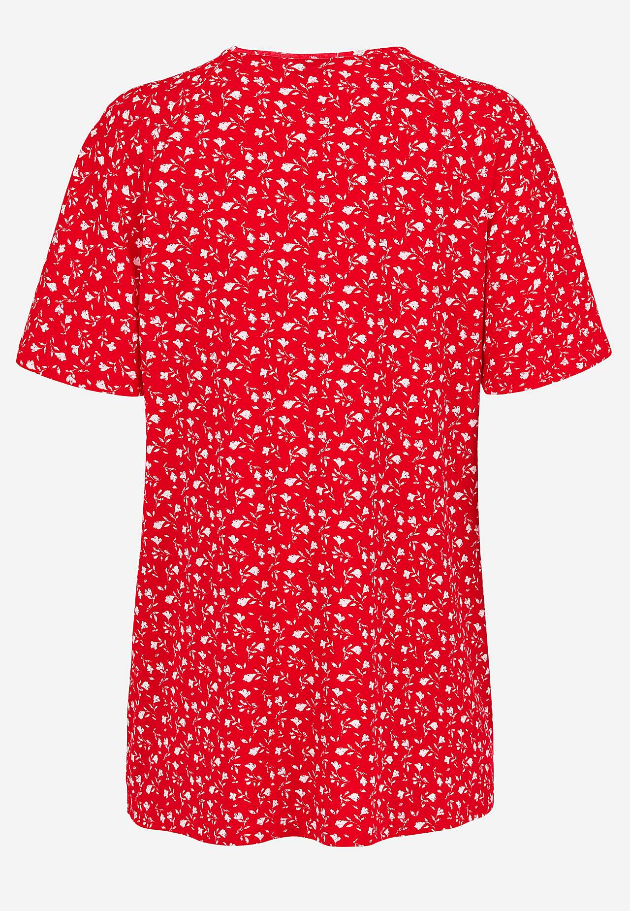 Puķaina trikotāžas tunika