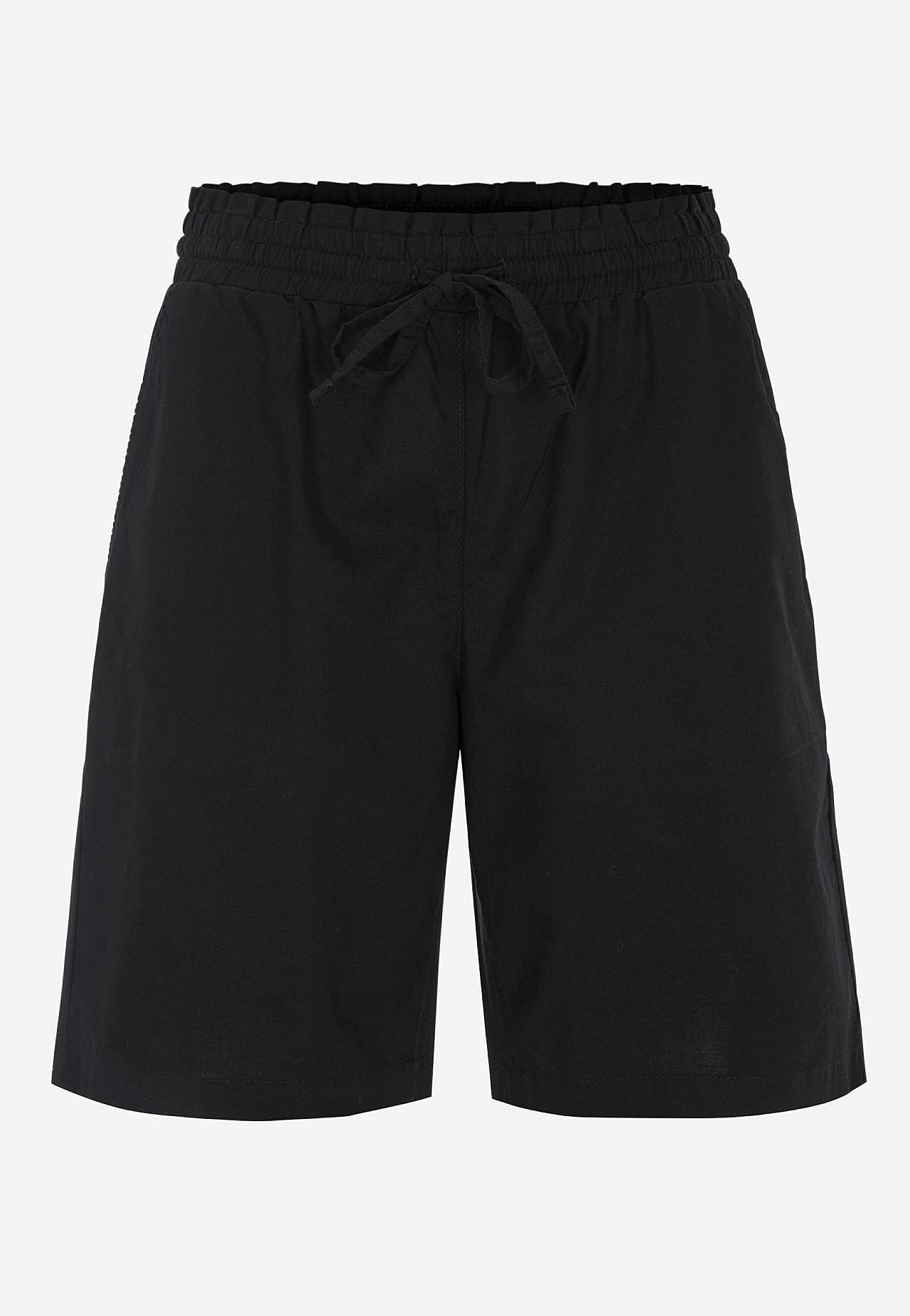 Mazgātas kokvilnas šorti