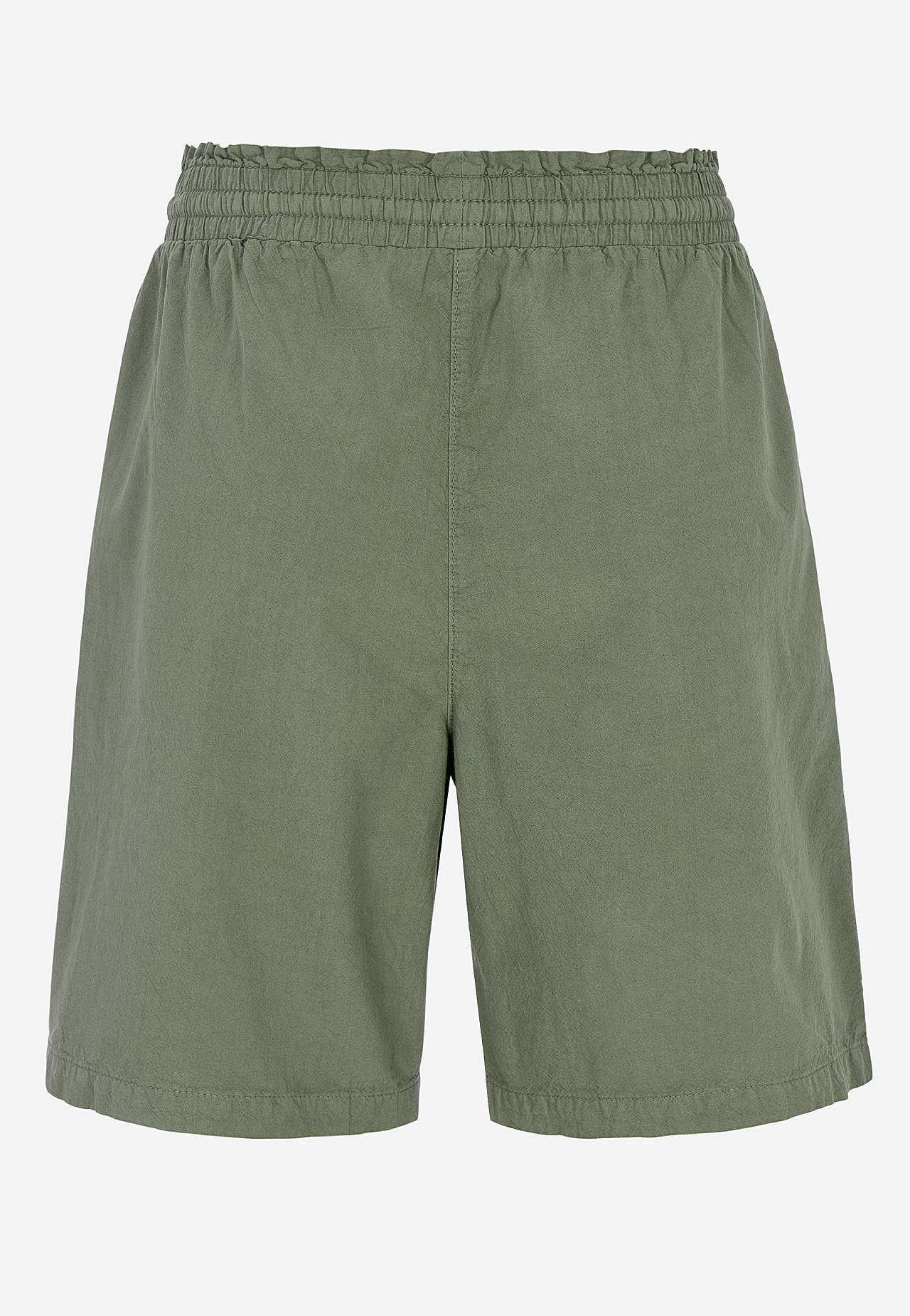 Mazgātas kokvilnas šorti