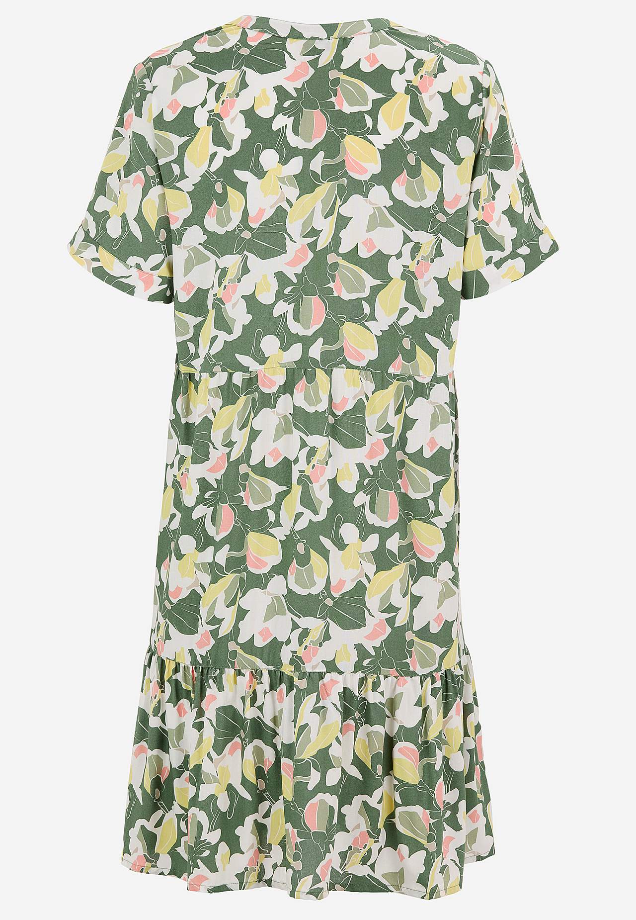 Viskozes kleita ar volāniem