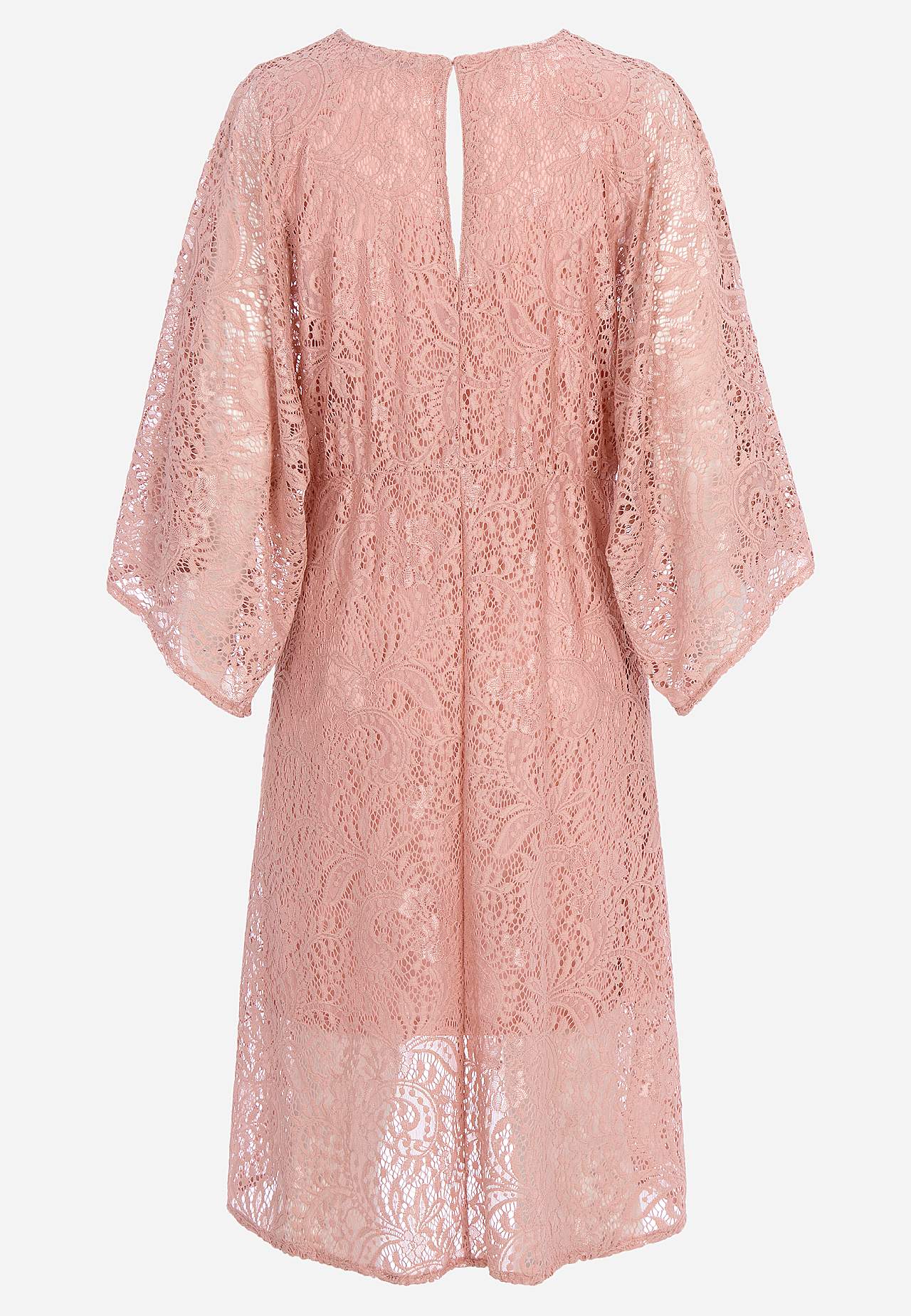 Mīksta, elastīga mežģīņu kleita