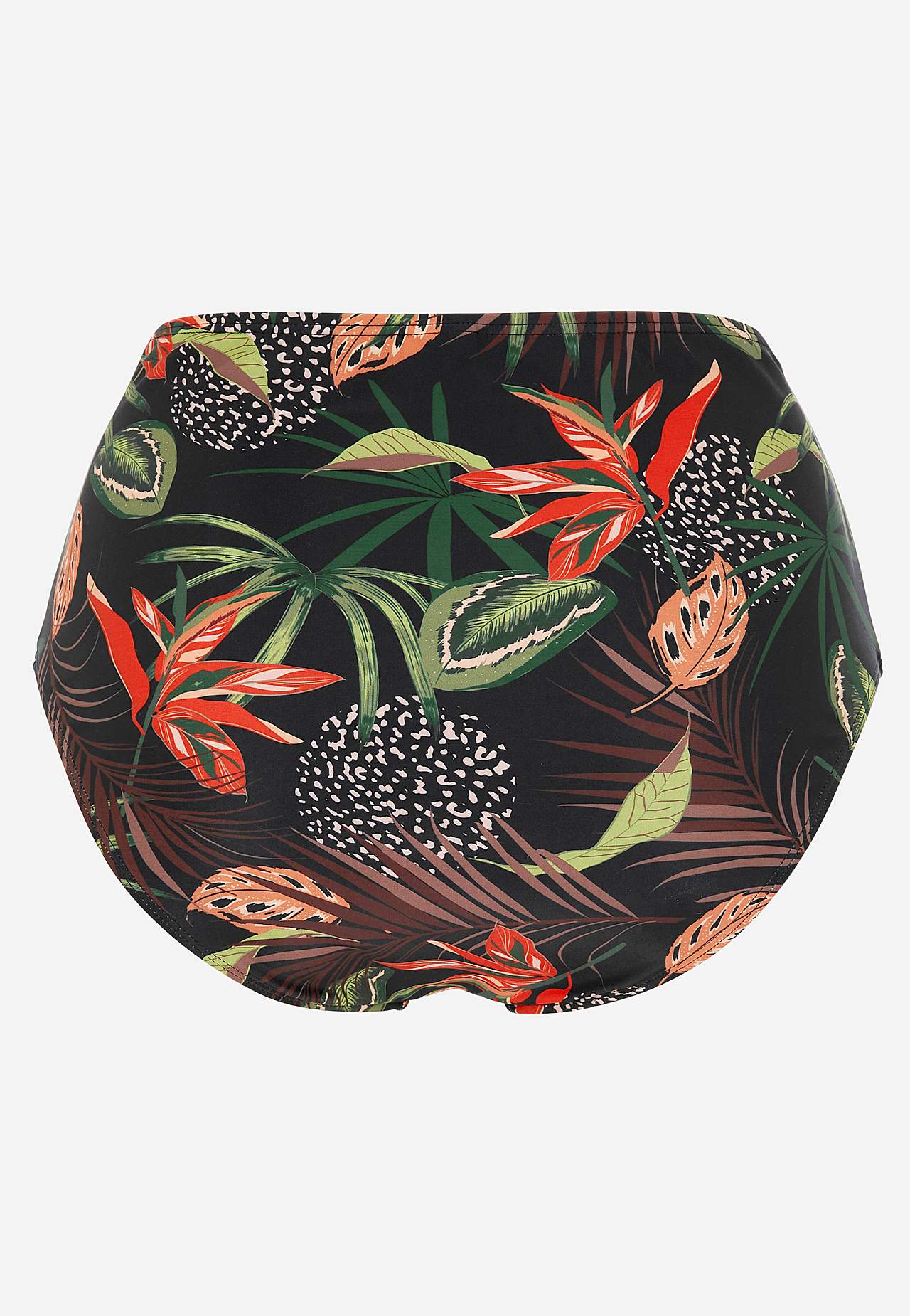 Rakstainas bikini biksītes ar augstu jostasvietu