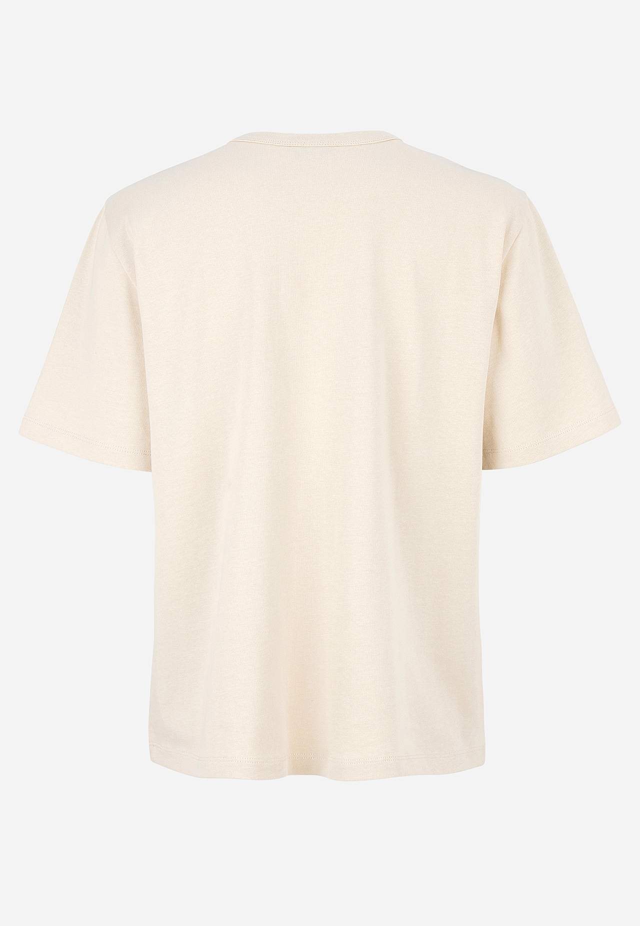 Organiskās kokvilnas T krekls ar apdruku