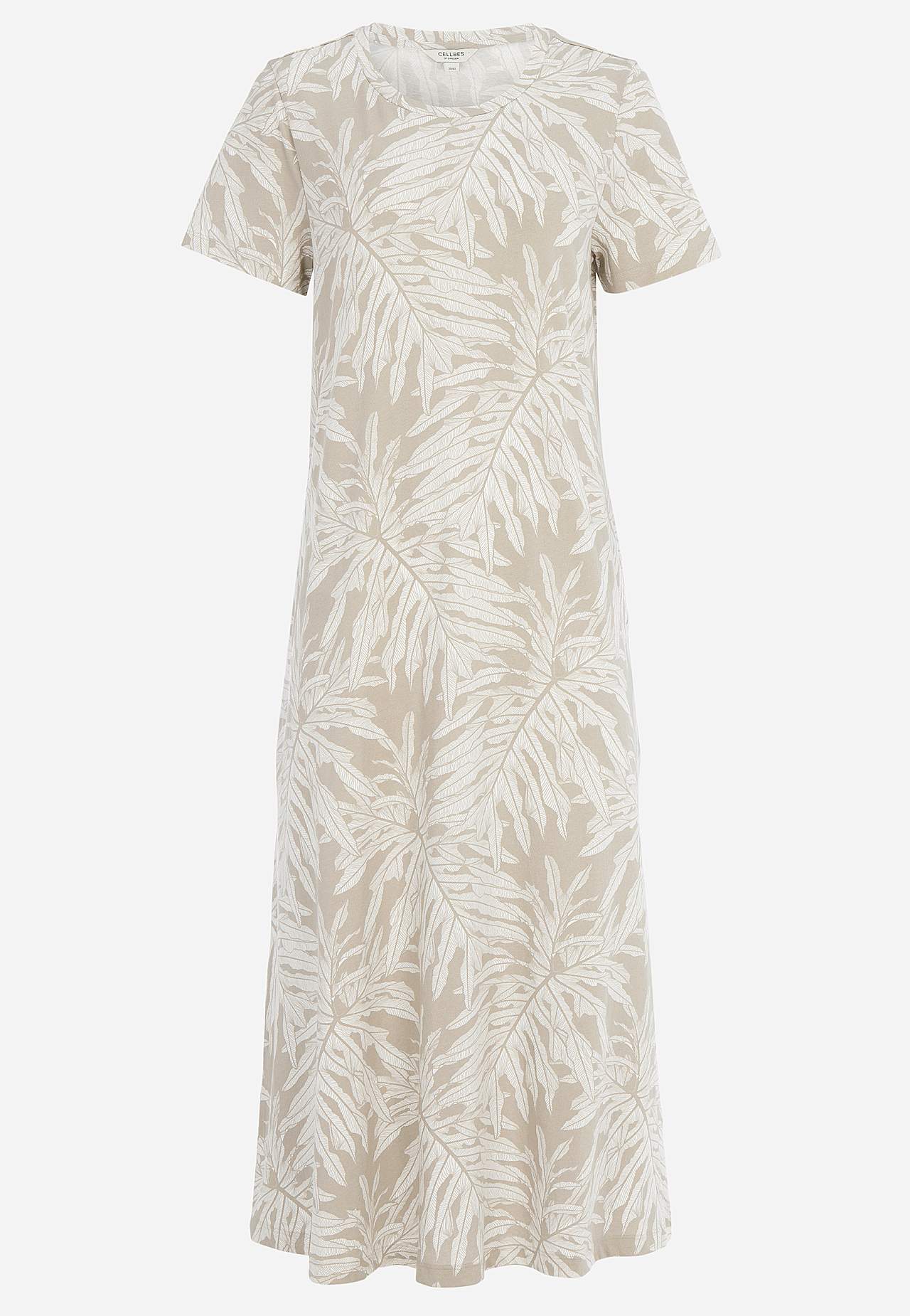 Organiskās kokvilnas kleita ar kabatām