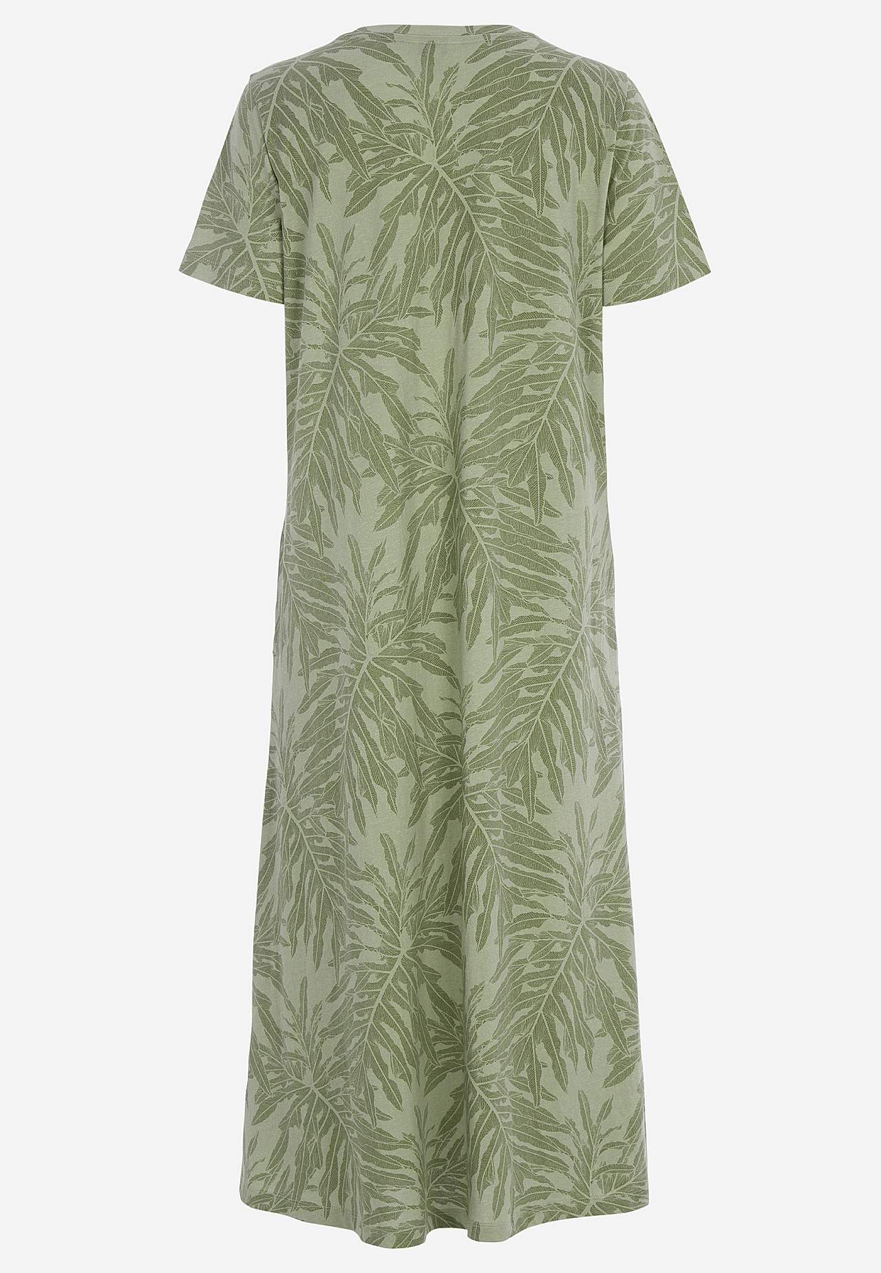 Organiskās kokvilnas kleita ar kabatām