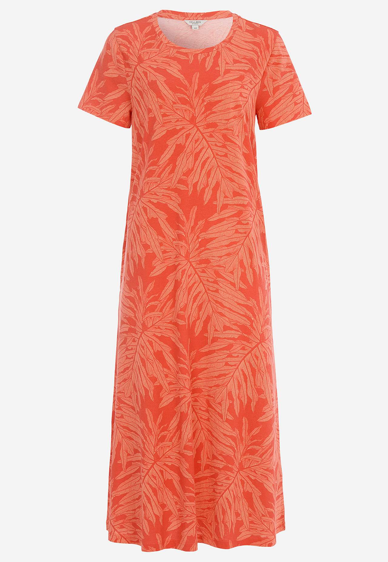 Organiskās kokvilnas kleita ar kabatām