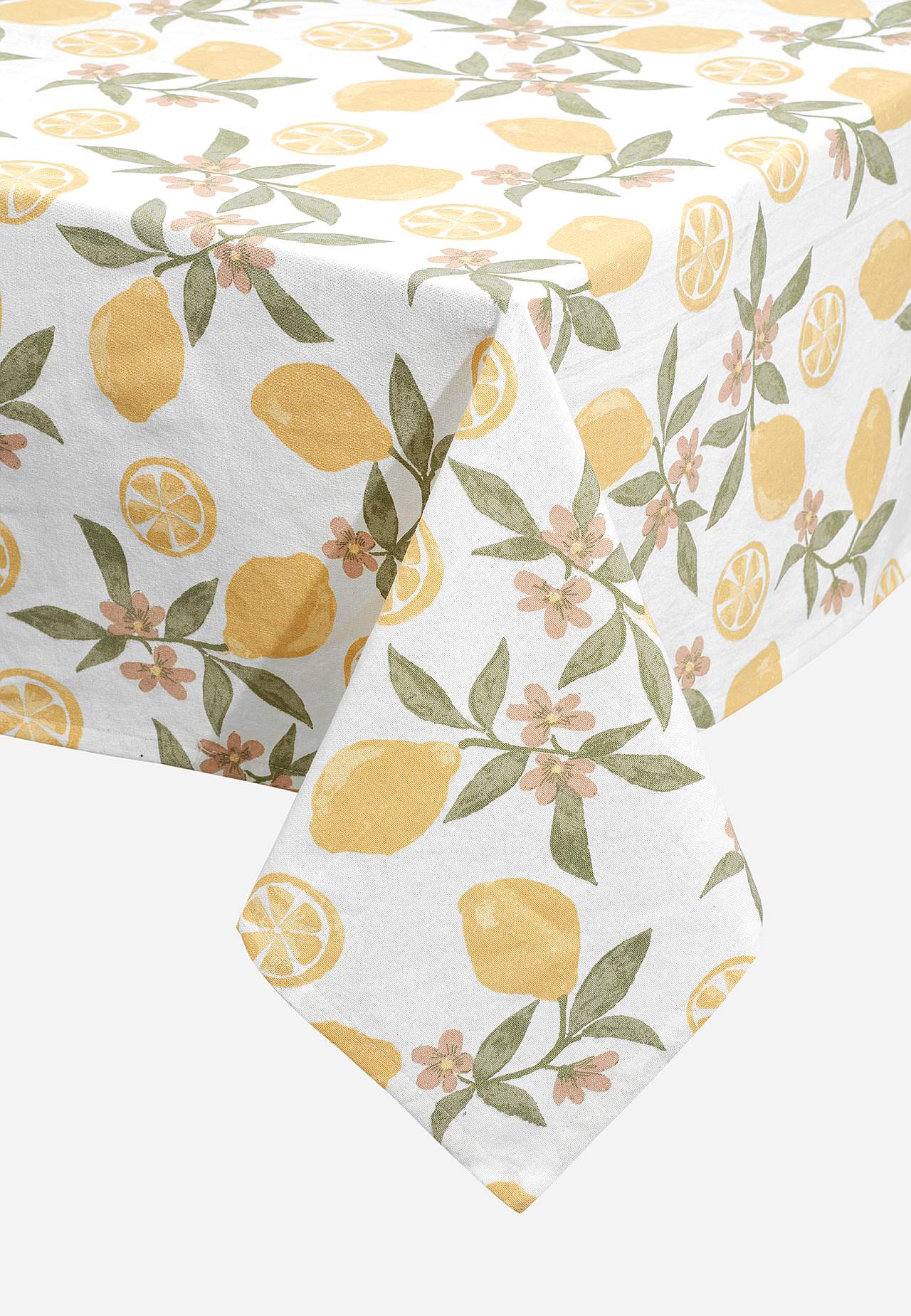 Galdauts ar citronu rakstu 90x90 cm